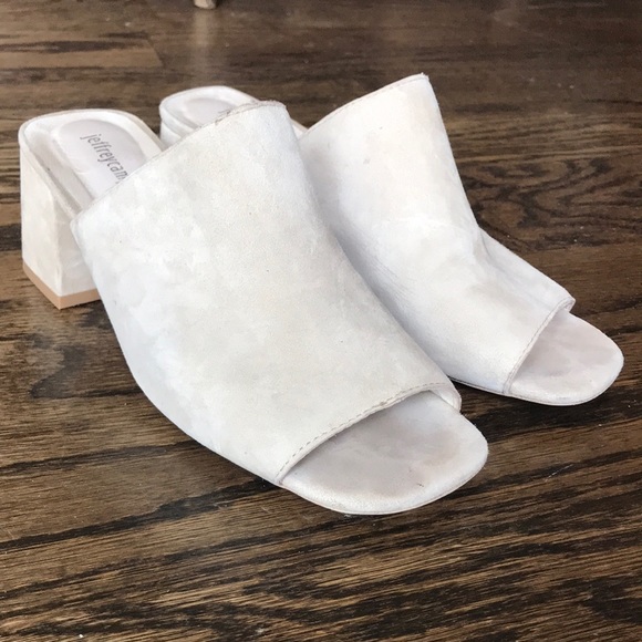 Jeffrey Campbell Shoes - Jeffery Campbell suede slides